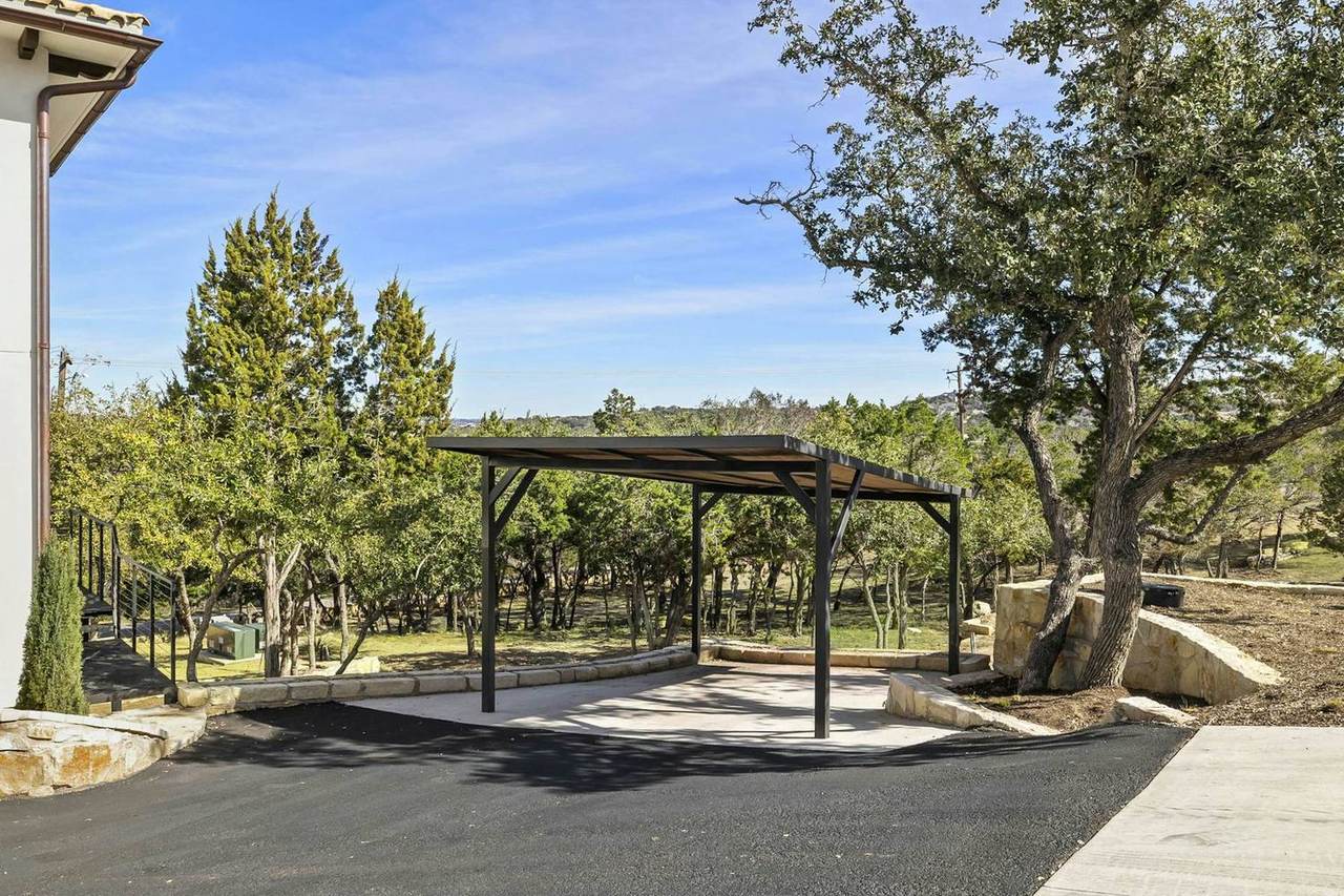 Covered parking at the villas at Las Luces Village